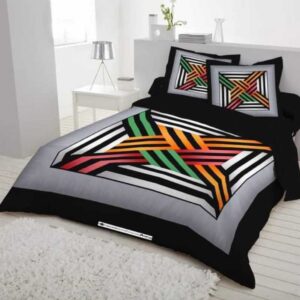 Luxury 3D Design Cotton King Size Bed Sheet